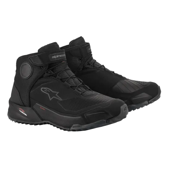 Мото боти ALPINESTARS CR-X Drystar® BLACK/BLACK с Drystar® мембрана и EVA подметка за оптимален комфорт и защита