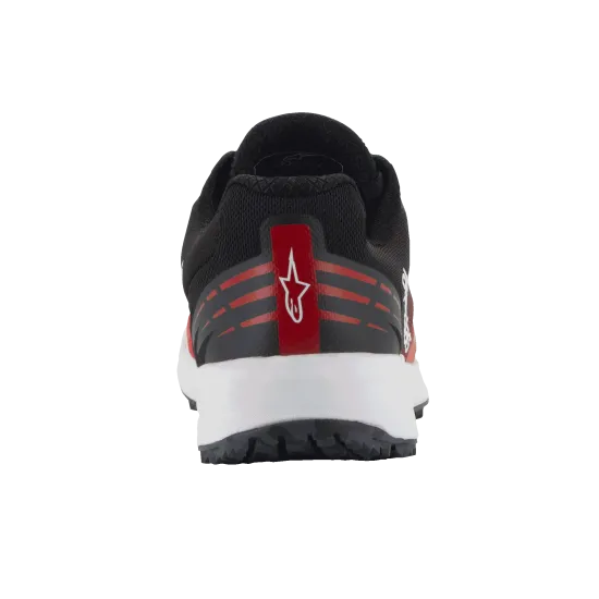 Боти ALPINESTARS Meta Road V2 RD/W в червено и бяло, удобни и подходящи за дълги пътувания