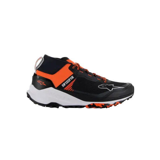 Боти ALPINESTARS Meta XR V2 BLK/OR/WH - Офроуд боти с мрежеста конструкция и издръжлива гумена подметка