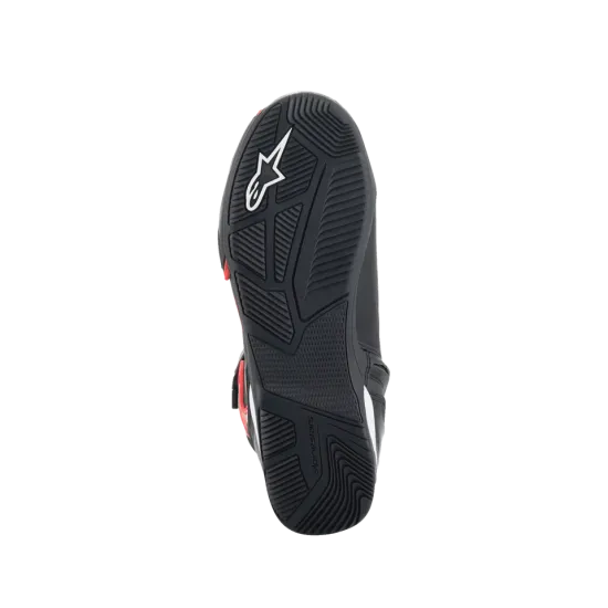 Мото боти Alpinestars Super Faster Black/Red – защита и комфорт в червено и черно