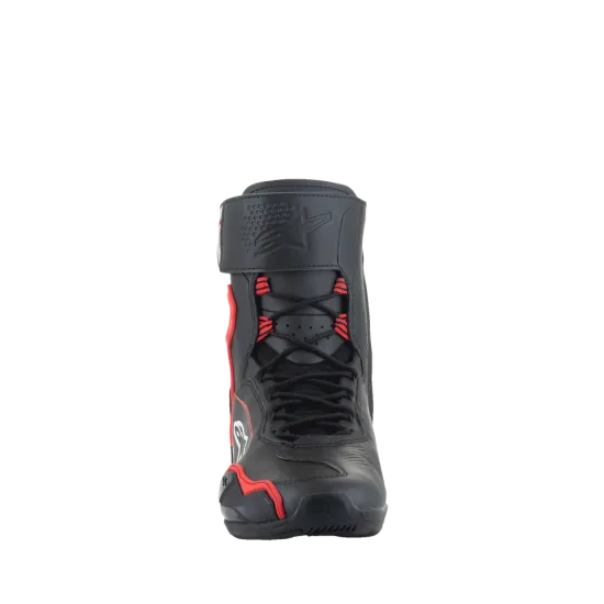 Мото боти Alpinestars Super Faster Black/Red – защита и комфорт в червено и черно