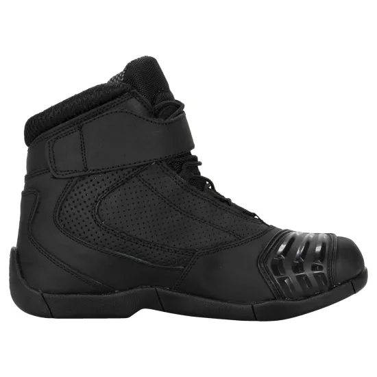 Боти Modeka Black Rider от телешка кожа с перфорирани панели и подсилена защита