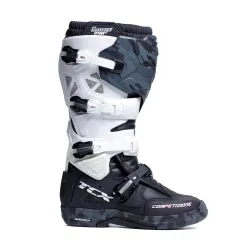 Ботуши за мотокрос TCX Comp Evo 2 - Black White Camo
