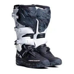 Ботуши за мотокрос TCX Comp Evo 2 - Black White Camo