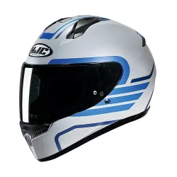 Каска HJC C10 LITO SILVER/BLUE