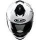 Каска HJC i71 CELOS WHITE/BLACK/GREEN - шосейна каска с поликарбонатна конструкция и слънцезащитен визьор