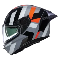 Каска NOLAN N60-6 SPORT Dinamico 345 Gray Orange Black - Гланц