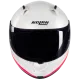 Каска NOLAN N60-6 SPORT VERNICIATURA SPECIALE 347 White Black Orange – спортна каска с Pinlock