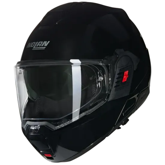 Каска Nolan N120-1 Classico N-Com 301 Black - Гланц – Flip-back механизъм и луксозен дизайн