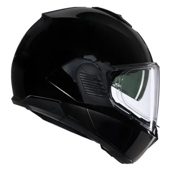 Каска Nolan N120-1 Classico N-Com 301 Black - Гланц – Flip-back механизъм и луксозен дизайн
