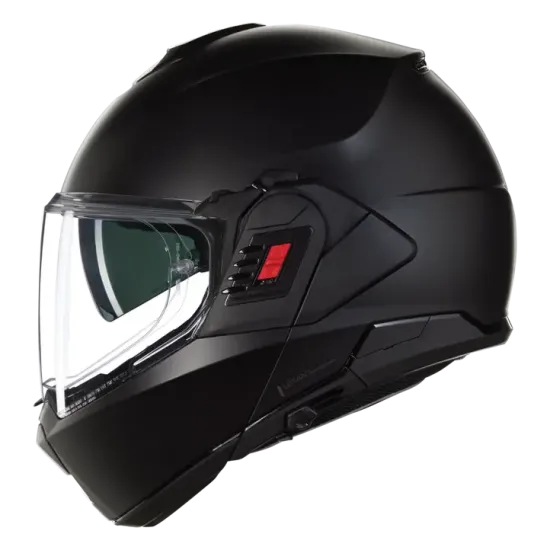 Каска Nolan N120-1 Classico N-Com 302 Black - Мат – Flip-back механизъм и премиум дизайн