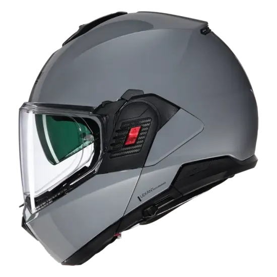 Каска Nolan N120-1 Classico N-Com 303 Gray – Flip-back механизъм и сив дизайн