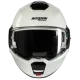 Каска Nolan N120-1 Classico Nobile N-Com 320 White – Flip-back механизъм и перленобял дизайн