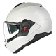 Каска Nolan N120-1 Classico Nobile N-Com 320 White – Flip-back механизъм и перленобял дизайн