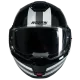Каска Nolan N120-1 Lineo N-Com 348 Black White Silver – модулна каска с аеродинамичен дизайн