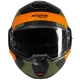 Каска Nolan N120-1 Omocromo N-Com 345 Black Orange Green – flip-back механизъм и Omocromo дизайн