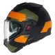 Каска Nolan N120-1 Omocromo N-Com 345 Black Orange Green – flip-back механизъм и Omocromo дизайн