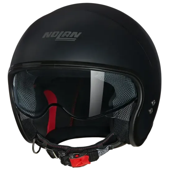Каска Nolan N21 06 Classico 302 Black – Лека и стилна джет каска с матово черно покритие