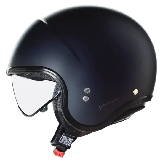 Каска Nolan N21 06 Classico 302 Black – Лека и стилна джет каска с матово черно покритие