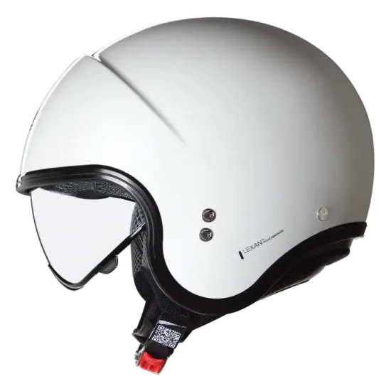 Каска Nolan N21 06 Classico 305 Metal White – Лека и стилна джет каска с металик бяло покритие