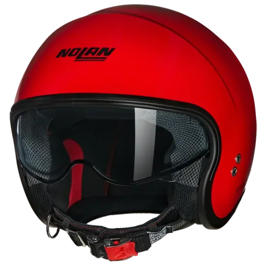 Каска Nolan N21 06 Classico 307 Red – Лека и стилна джет каска с червен гланц
