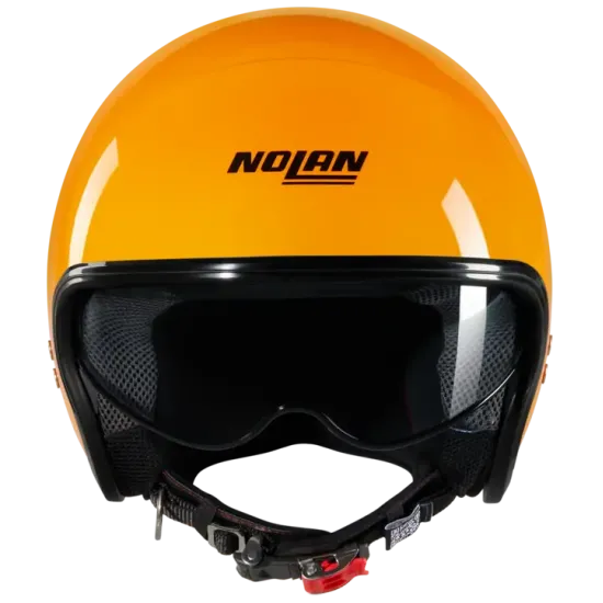 Каска Nolan N21 06 Classico 309 Orange – Лека и стилна джет каска с оранжев гланц