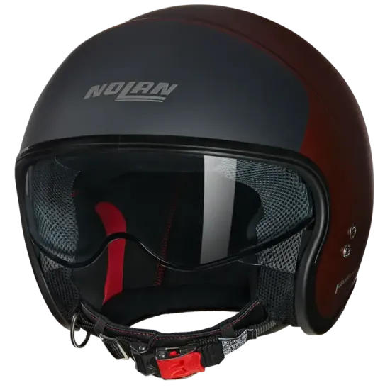 Nolan N21 06 Verniciatura Speciale 351 Red Black – Стилна джет каска с модерна технология на боядисване Каска Nolan N21 06 Verniciatura Speciale 351 Red Black – Компактна и лека каска за градско каране