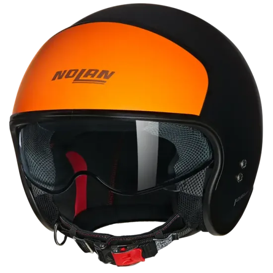 Каска Nolan N21 06 Verniciatura Speciale 352 Black Orange – Лека и компактна джет каска