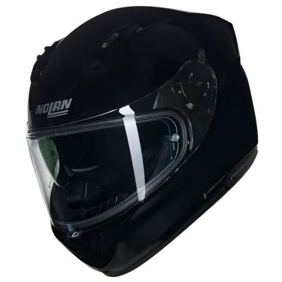Каска Nolan N60-6 Classico 301 Black – елегантен черен дизайн и максимална защита