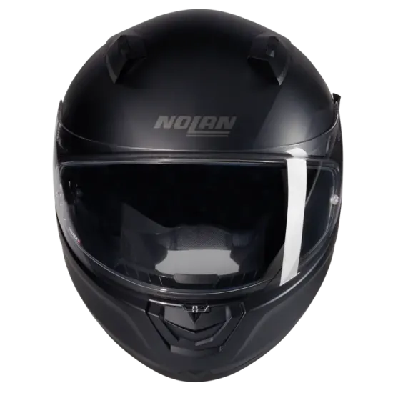 Каска Nolan N60-6 Classico 302 Black - Мат – стилен черен мат и максимална безопасност