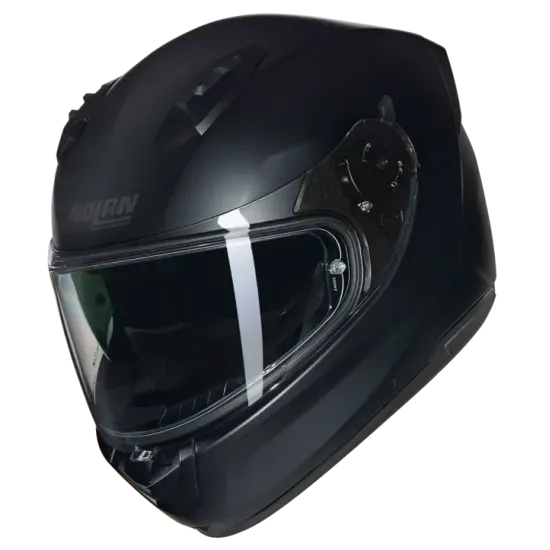 Каска Nolan N60-6 Classico 302 Black - Мат – стилен черен мат и максимална безопасност