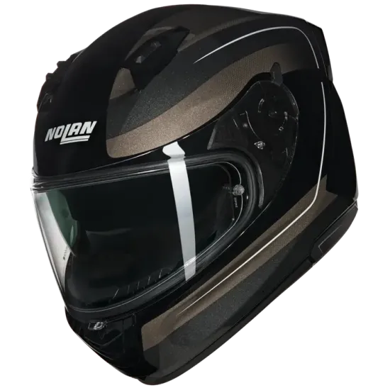 Каска Nolan N60-6 Ermetico 344 Black Stone – спортен дизайн и максимален комфорт