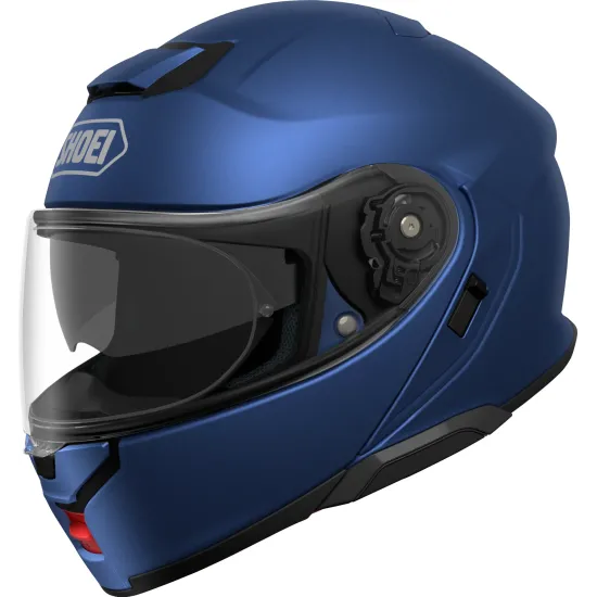 Каска Shoei Neotec 3 син металик мат модулна с Pinlock