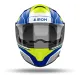 Каска AIROH SPARK 2 CHRONO BLUE YELLOW - Модерна каска с аеродинамична форма и ECE 22-06 сертификация
