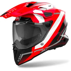 Каска AIROH COMMANDER 2 MAVICK RED GLOSS