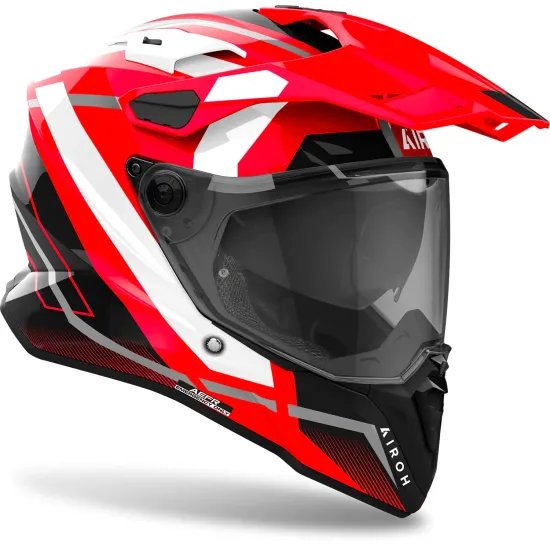 Каска AIROH Commander 2 Mavick Red Gloss – безопасност, стил и функционалност