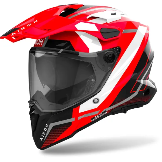 Каска AIROH Commander 2 Mavick Red Gloss – безопасност, стил и функционалност