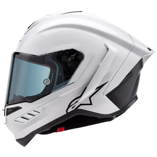 Каска ALPINESTARS Supertech R10 White/Flat Black – карбонова конструкция и защита