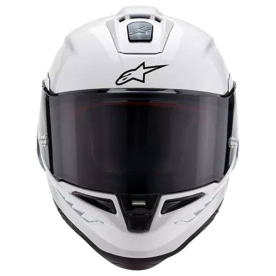 Каска ALPINESTARS Supertech R10 White/Flat Black – карбонова конструкция и защита