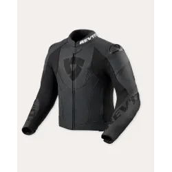Кожено яке REVIT Argon 3 - Black Anthracite