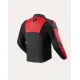 Кожено яке REVIT Argon 3 Black Neon Red – спортно мото яке с перфорация и защита