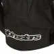 Кожено мото яке ALPINESTARS ATEM V4 BLACK/GRAY/WHITE с вградени NUCLEN RR протектори и светлоотразителни елементи