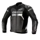 ALPINESTARS GP FORCE BLACK – Висококачествено кожено мото яке с DFS броня и Tech-Air® поддръжка
