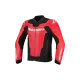 Кожено яке ALPINESTARS GP FORCE V2 AIR RED/FLUO – спортно мото яке с перфорация Hydra Motto