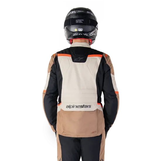 Текстилно мото яке ALPINESTARS ST-1 WP в каки/пясък/черен/червен