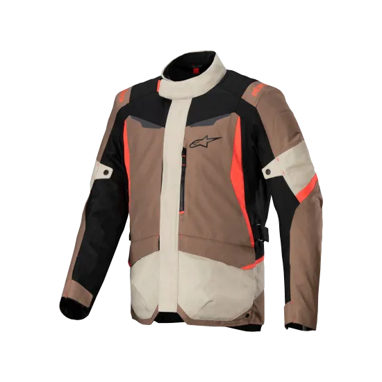Текстилно мото яке ALPINESTARS ST-1 WP в каки/пясък/черен/червен