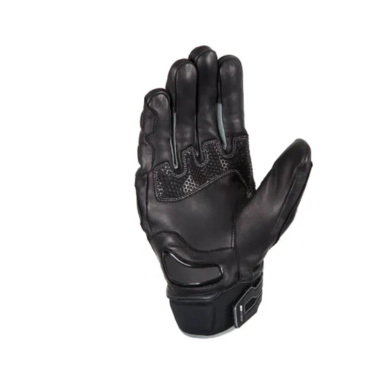 Кожени ръкавици 70 DEGREES SUMMER NAKED BLACK/GREY