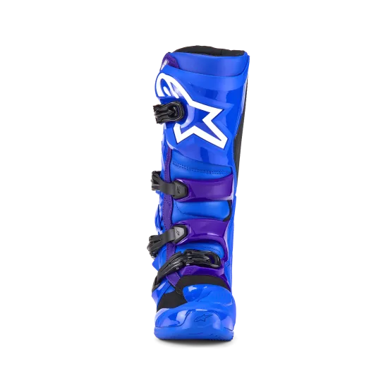 Мотокрос ботуши ALPINESTARS TECH 7 BLUE C25 – сигурност и стил за офроуд приключения
