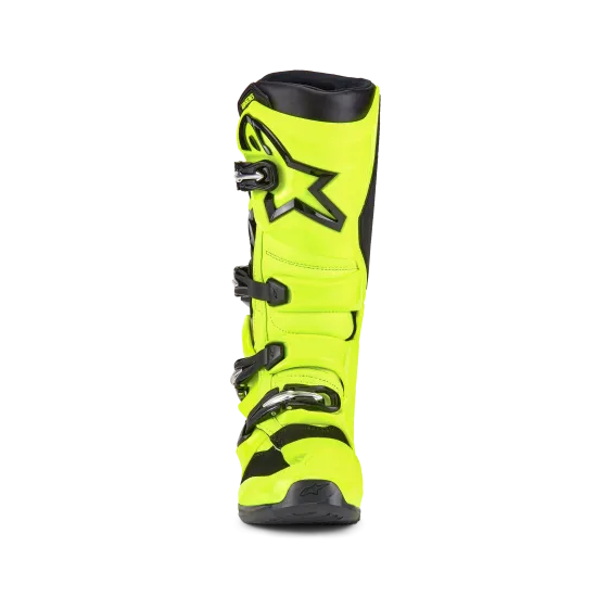 Мотокрос ботуши ALPINESTARS TECH 7 PURPLE/WHT - издръжливи и удобни с отлична защита