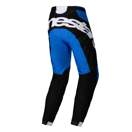 Мотокрос брич ALPINESTARS RACER VEIL BLUE/BLACK - леки и дишащи с ергономична конструкция